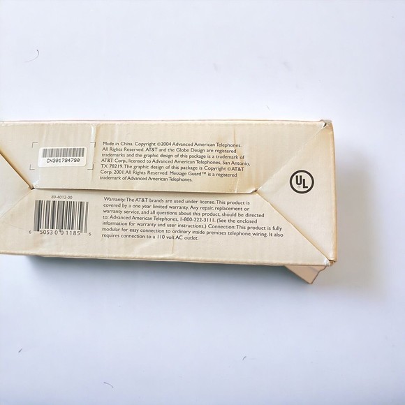 AT&T 1738 Telephone Digital Answering System Machine w/Manual - Picture 6 of 6